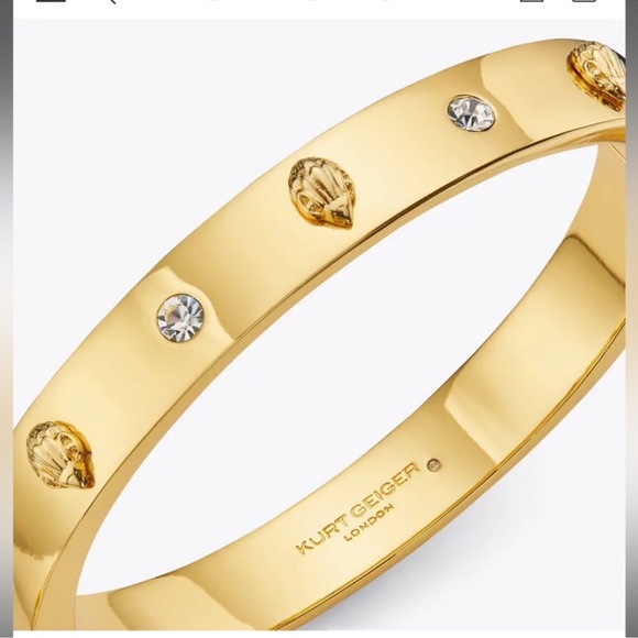 KURT GEIGER LONDON METAL EAGLE BANGLE NWT - Picture 2 of 3